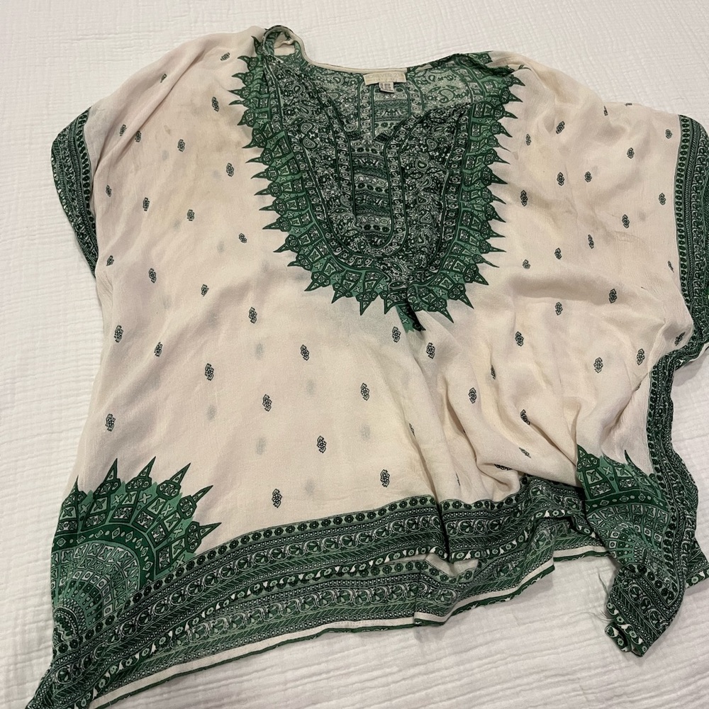 Bohemian Hippie sheer tunic